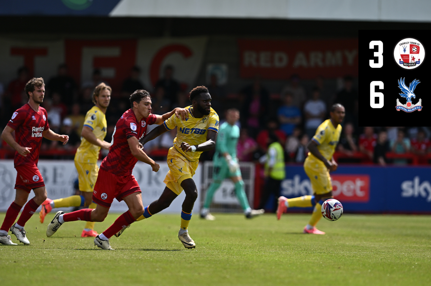 Live Blog: Crawley Town v Crystal Palace – News