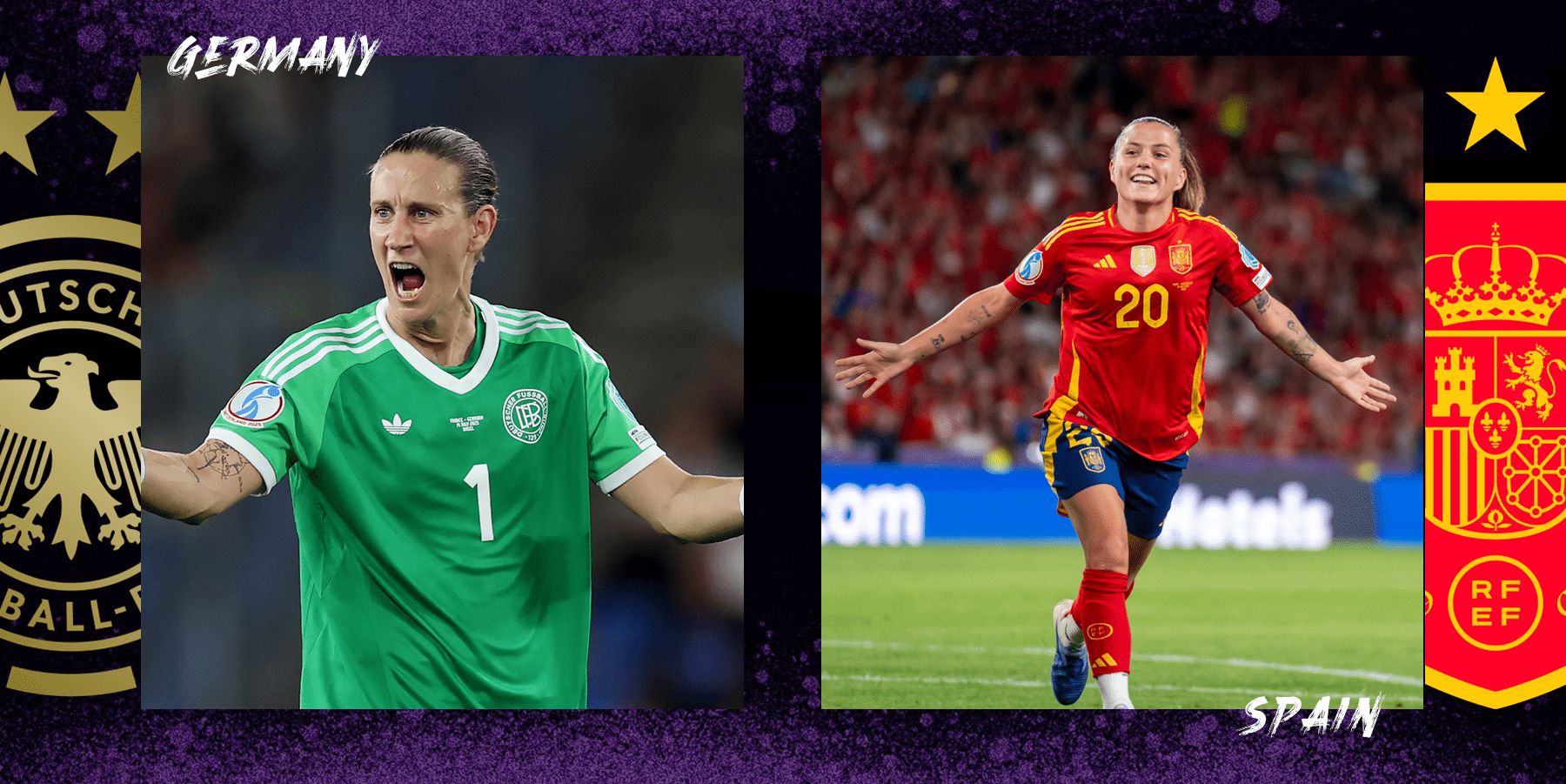 Germany v Spain: Women’s Euro 2025 semi-final – live