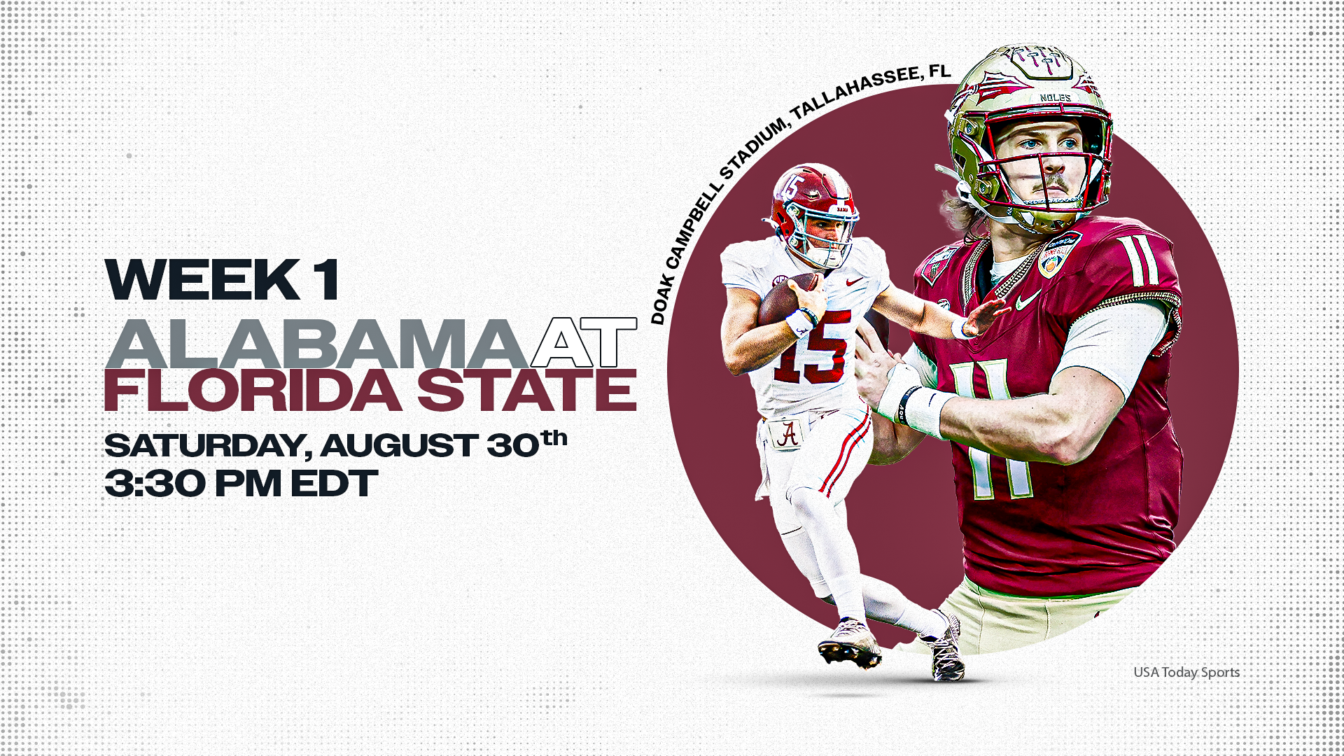 Alabama Faces Florida State in High-Stakes Season Opener on Aug 30, 2025