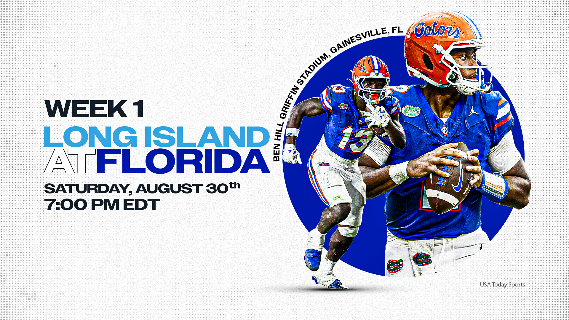 Florida Dominates Long Island University 55-0 in Season Opener