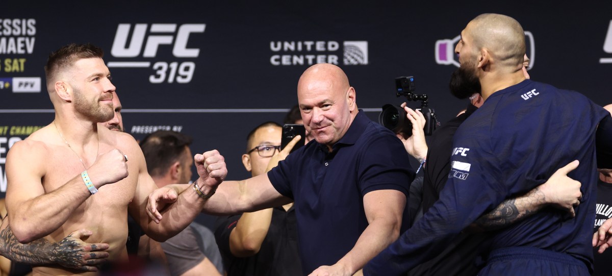 Khamzat Chimaev Dominates at UFC 319 and Claims Middleweight Crown Khamzat Chimaev Dominates at UFC 319 and Claims Middleweight Crown