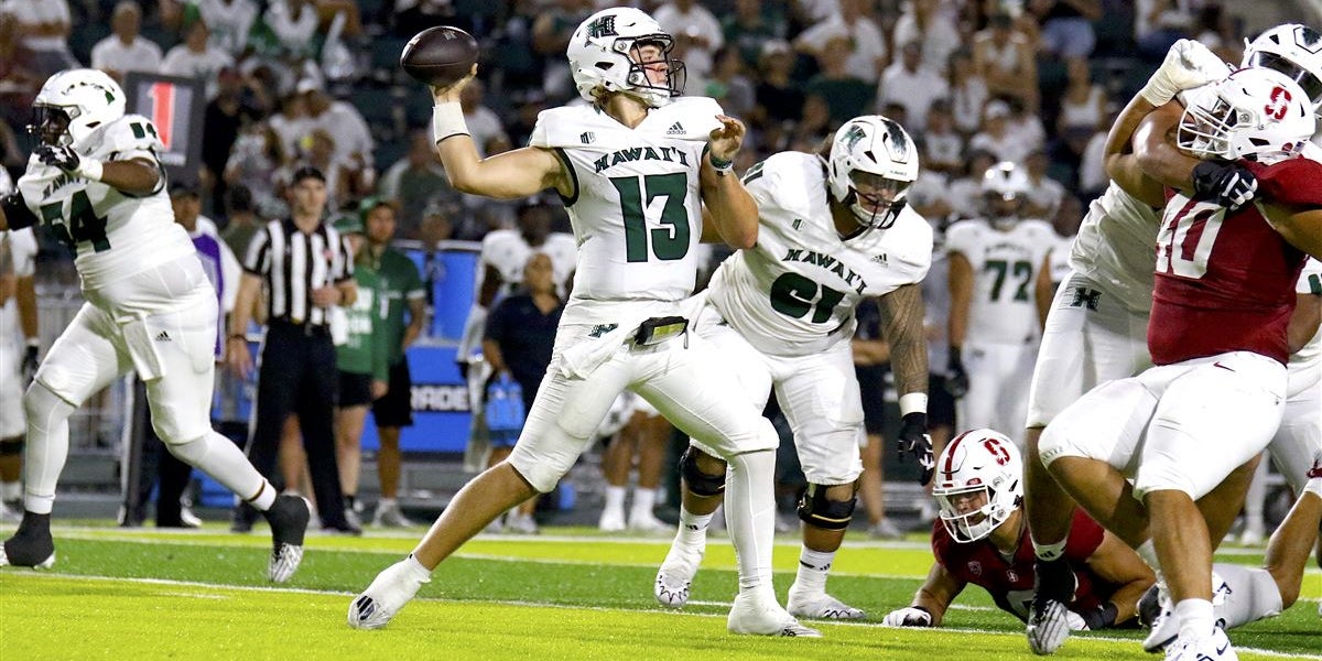 Hawai’i Rainbow Warriors Clinch Thrilling Victory Against Stanford in Season Opener