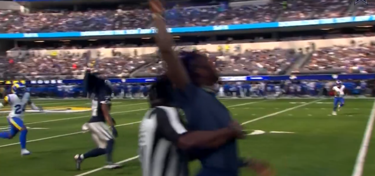 CeeDee Lamb Gets Flagged for Rare Sideline Incident During Preseason Game