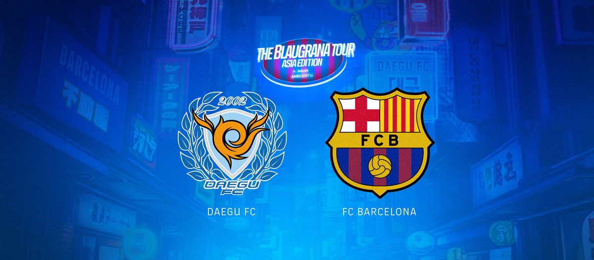 Marcus Rashford Scores First Goal for Barcelona in 5-0 Friendly Victory Over Daegu FC