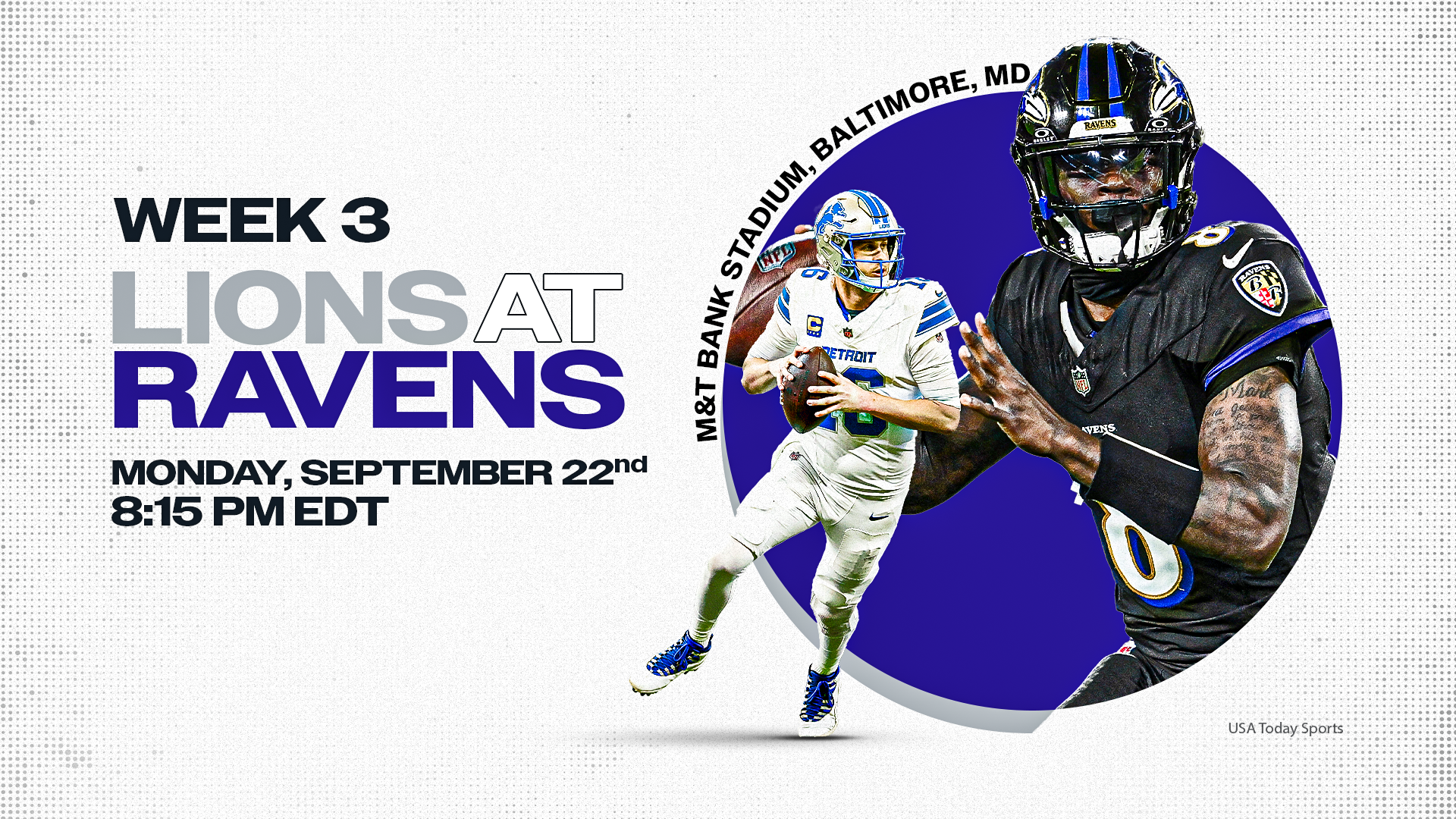 Ravens Clash with Lions in Epic Monday Night Showdown