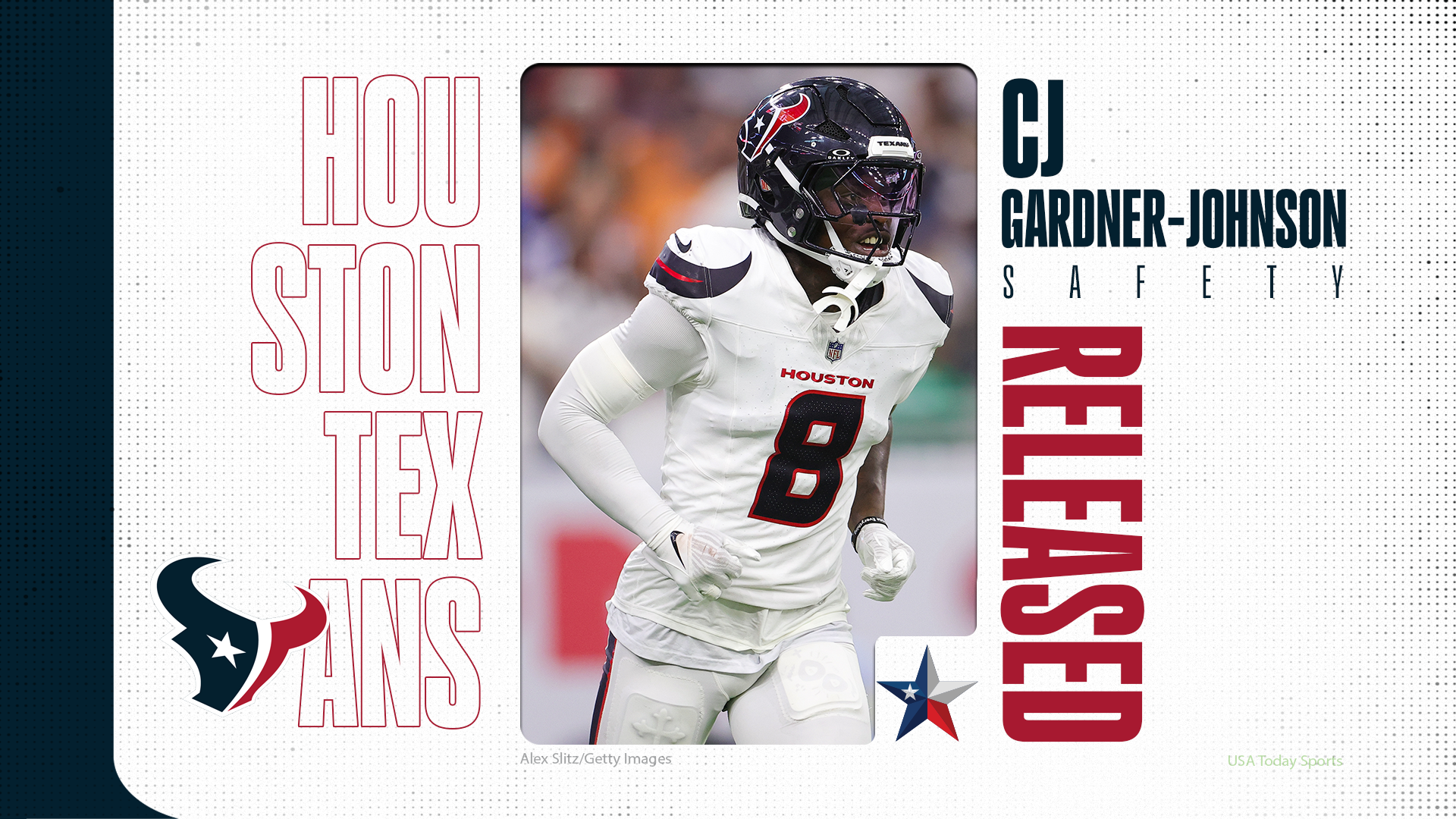 C.J. Gardner-Johnson Released by Houston Texans Amid Role Dissatisfaction