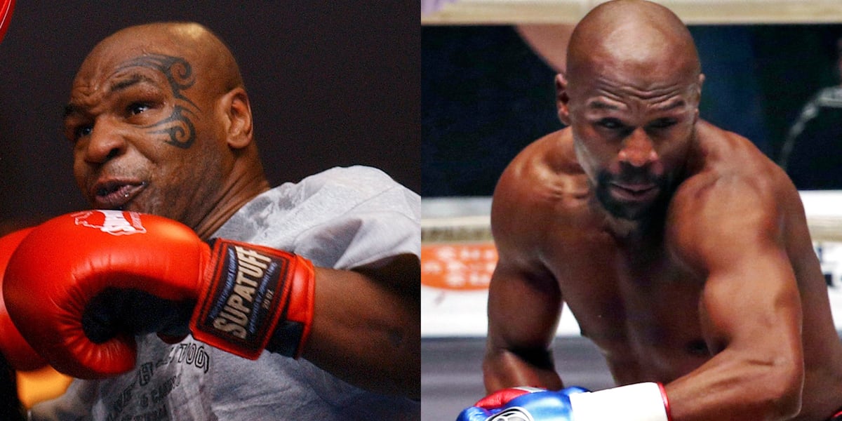 Mike Tyson and Floyd Mayweather Join Forces for Epic Exhibition Match Mike Tyson and Floyd Mayweather Join Forces for Epic Exhibition Match