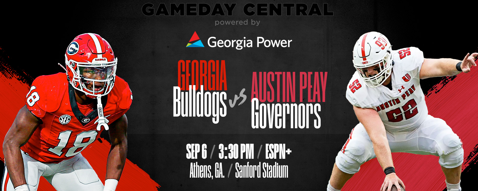 Georgia Dominates Austin Peay in Season Opener (Sep 6, 2025)