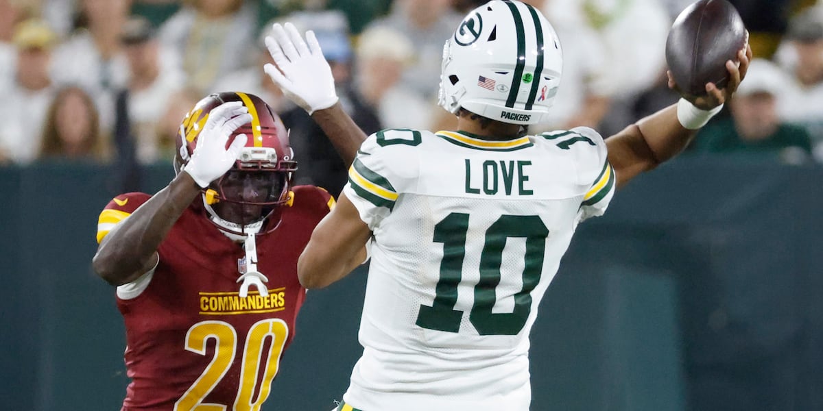 Green Bay Packers Dominate Washington Commanders in 27-18 Victory
