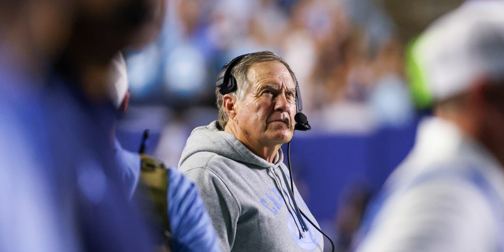 Bill Belichick Struggles in Humbling College Football Debut Bill Belichick Struggles in Humbling College Football Debut