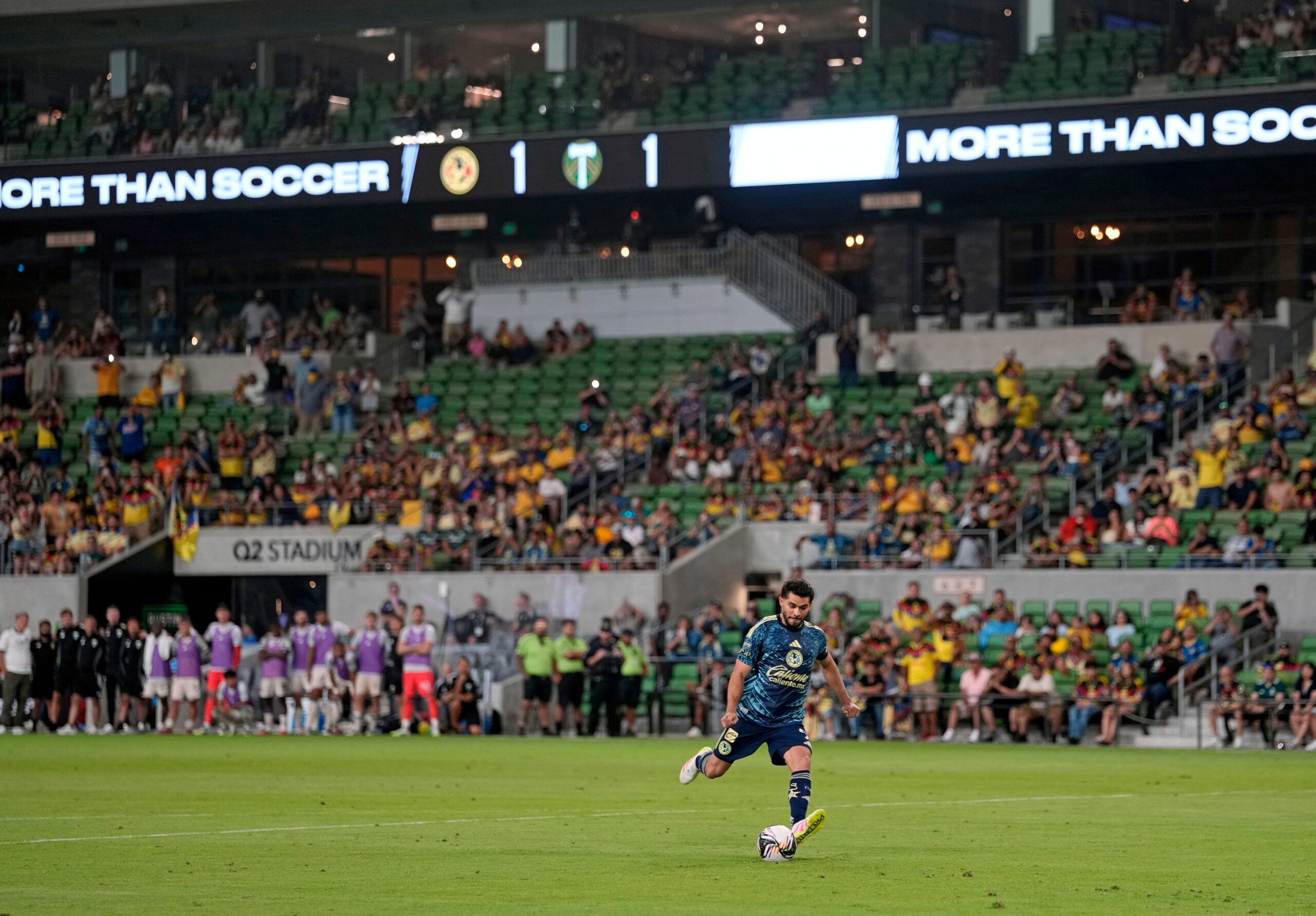 Club América Secures Last Minute Victory Over Atlético San Luis Club América Secures Last Minute Victory Over Atlético San Luis