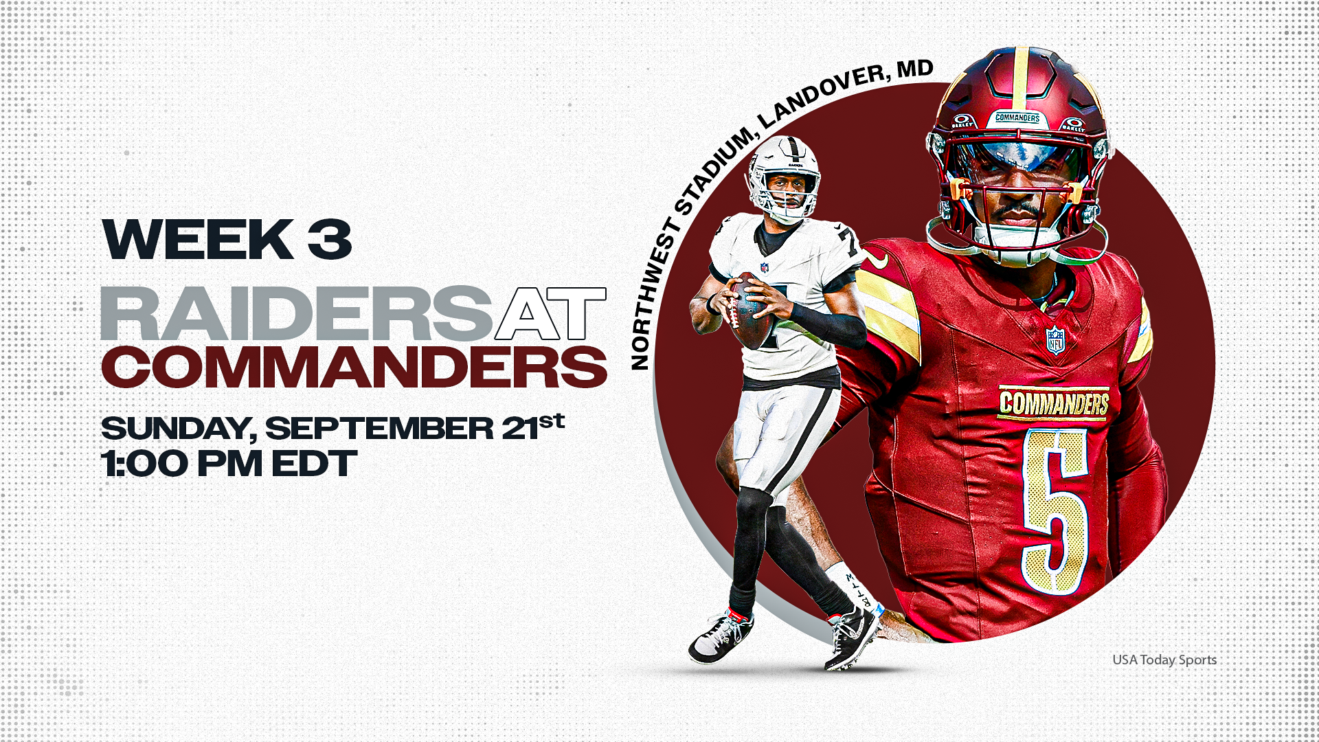 Commanders Dominate Raiders with a 41-24 Victory in Week 3 Showdown