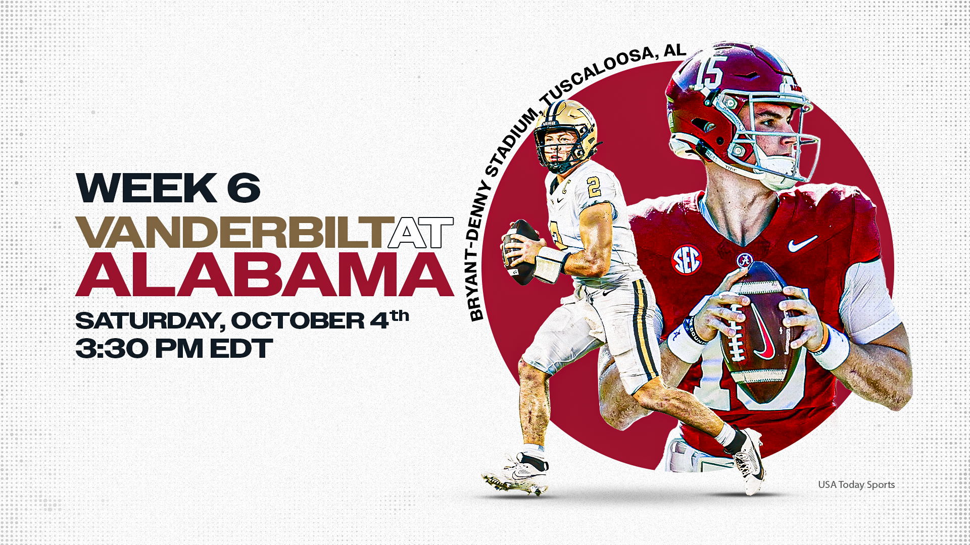 Alabama Seeks Redemption Against Vanderbilt in SEC Showdown