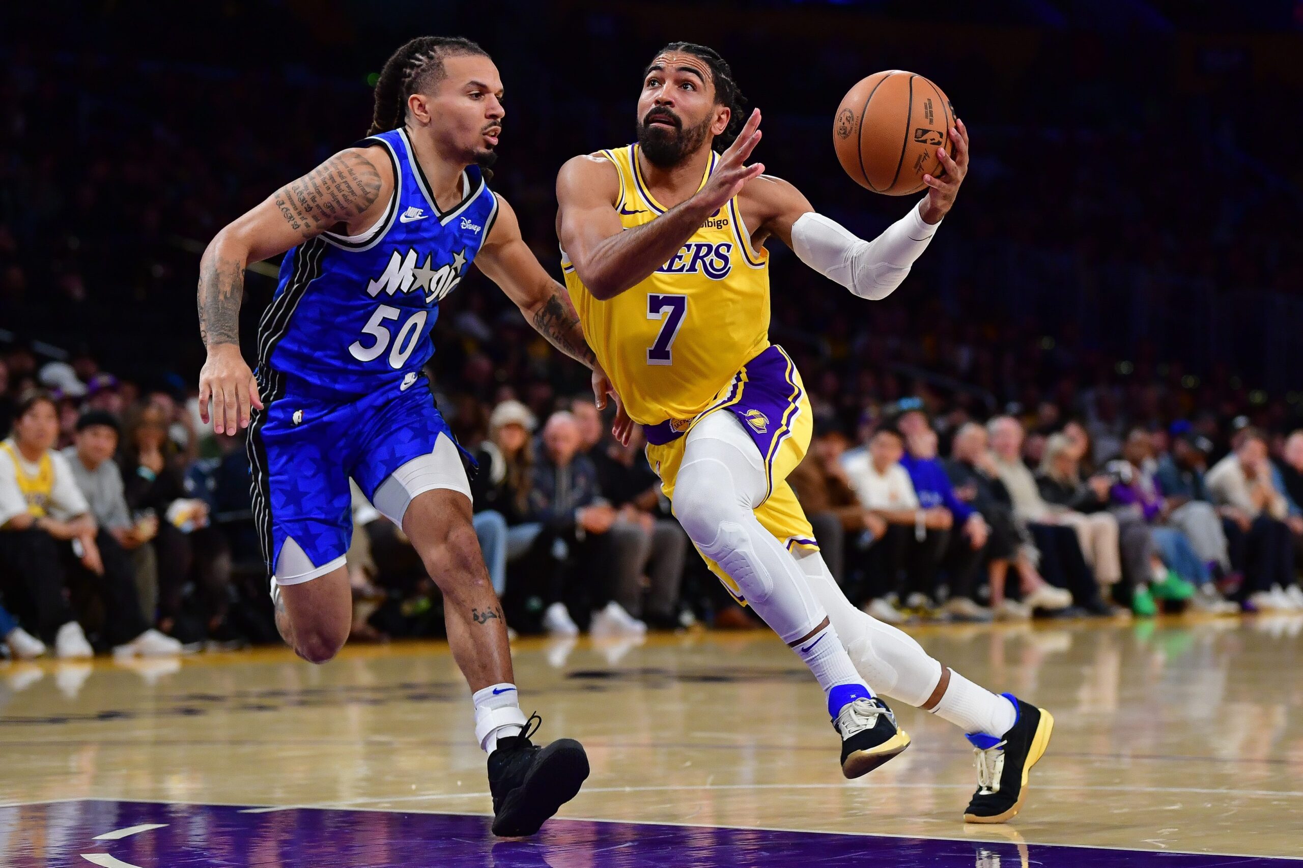 Gabe Vincent Elevates His Game as a Key Contributor for the Los Angeles Lakers