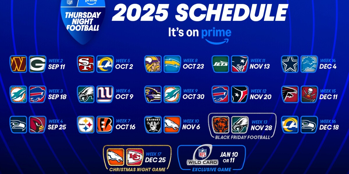 Watch Vikings Battle AFC West Rivals on Thursday Night Football