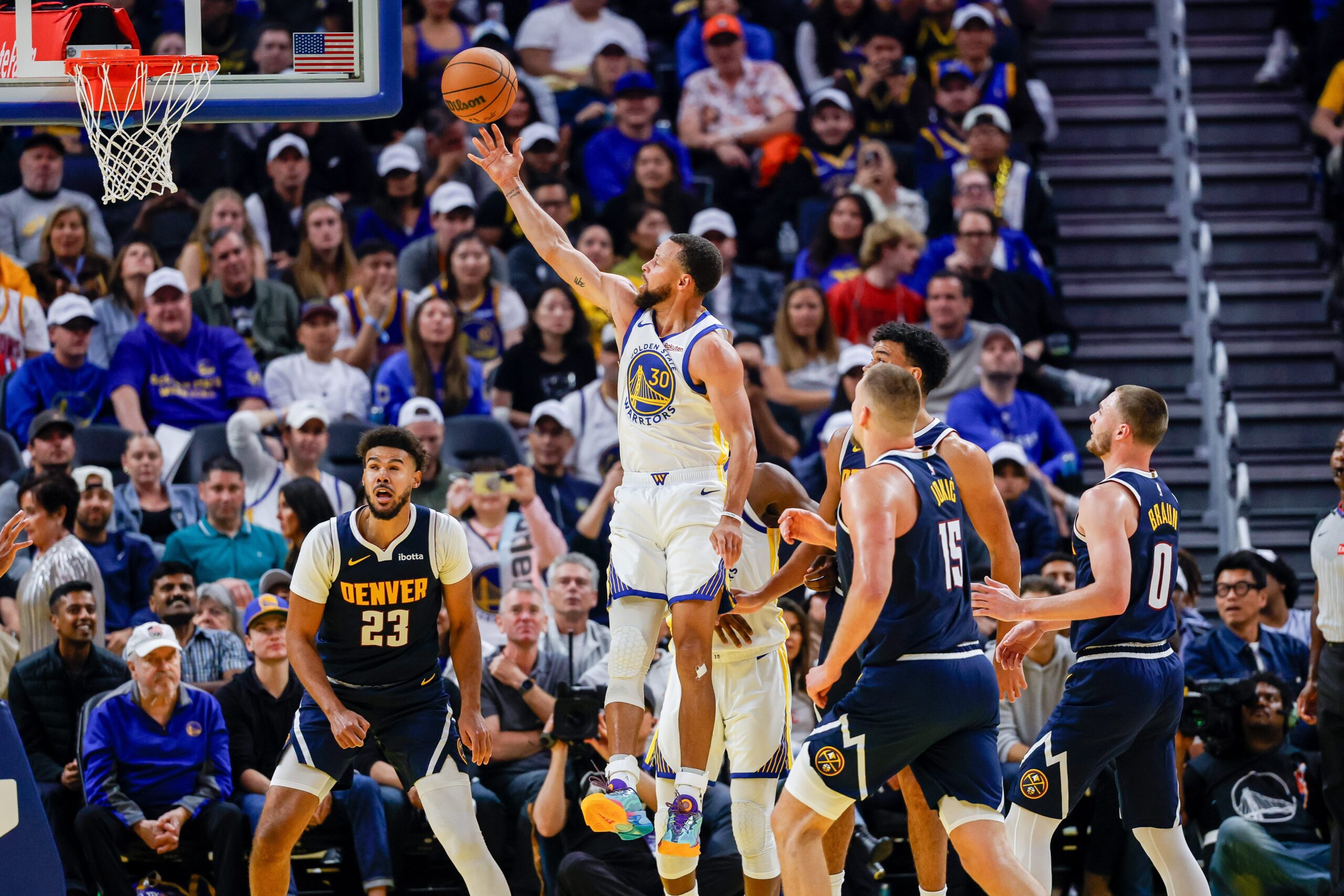 Warriors Edge Nuggets in Overtime Thriller, Led by Curry’s 42 Points