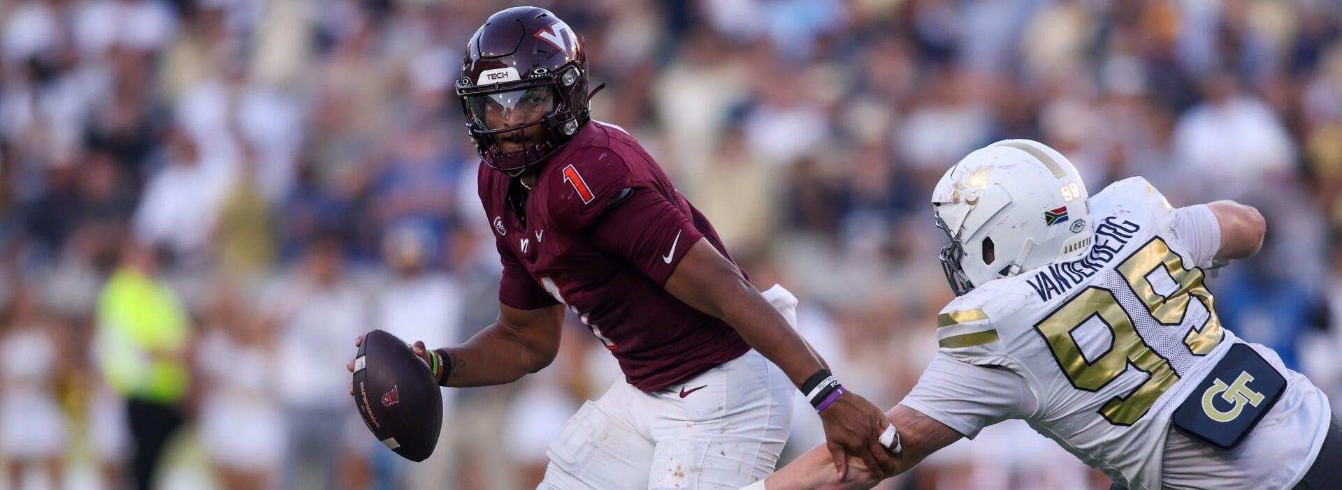 Virginia Tech Triumphs Over California in Thrilling 42-34 Double-Overtime Victory Virginia Tech Triumphs Over California in Thrilling 42-34 Double-Overtime Victory