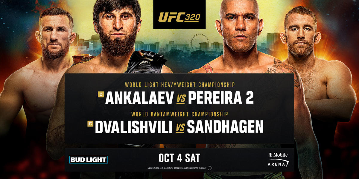 UFC 320: Witness Ankalaev and Pereira Clash Again in Las Vegas