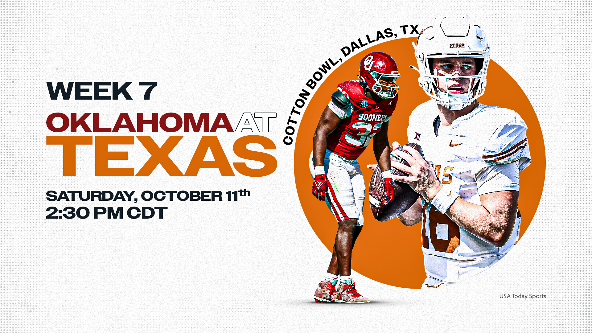Watch Oklahoma Battle Texas in the Red River Rivalry on Oct 11, 2025