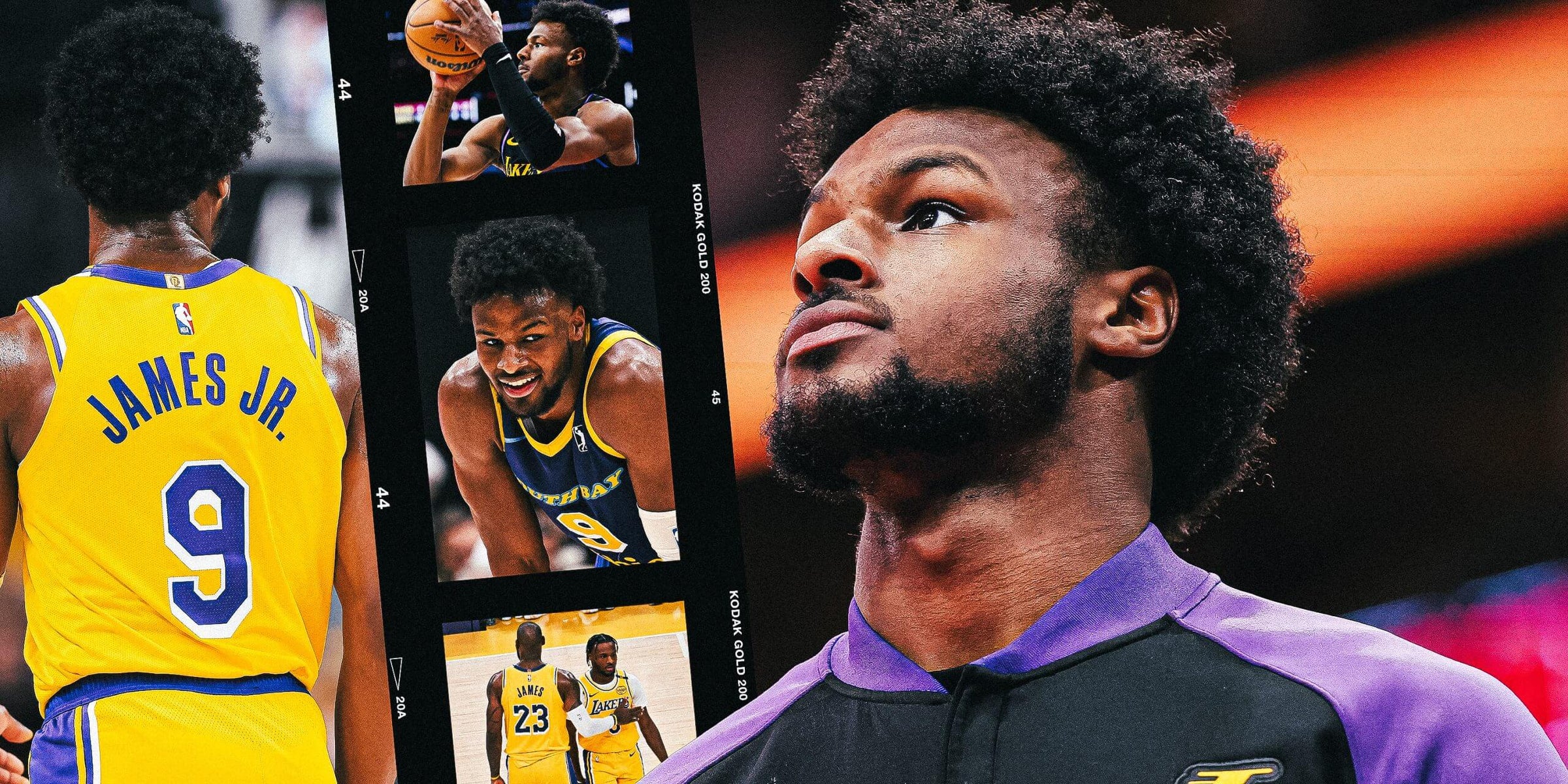 Bronny James Aims to Make His Mark in the NBA