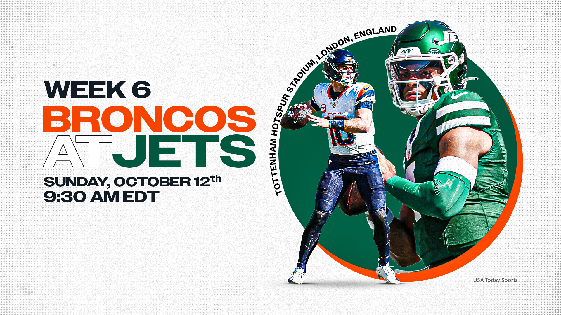 Watch the Broncos vs. Jets Clash in London
