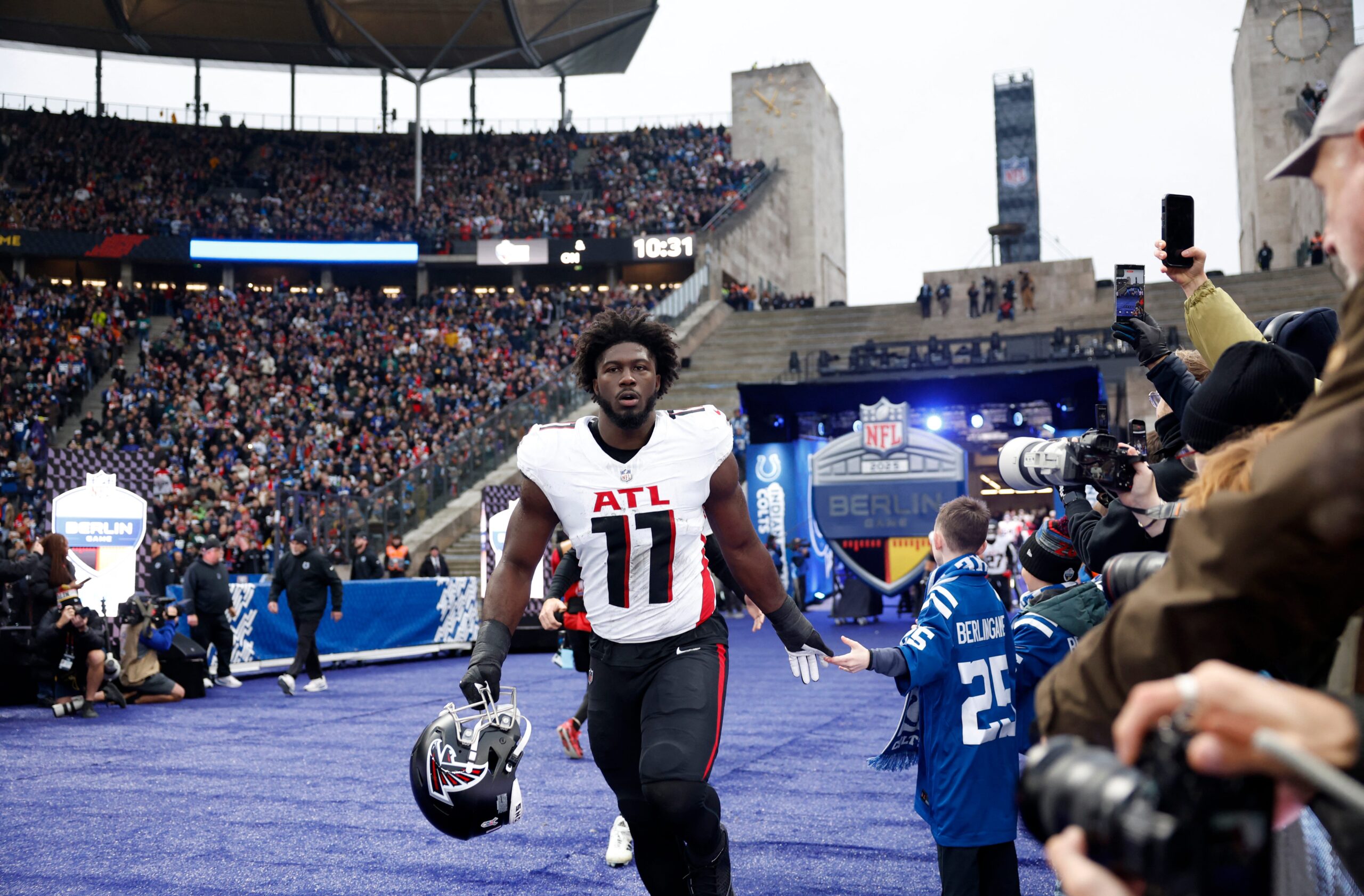 Colts Electrify Berlin with Historic Victory Over Falcons
