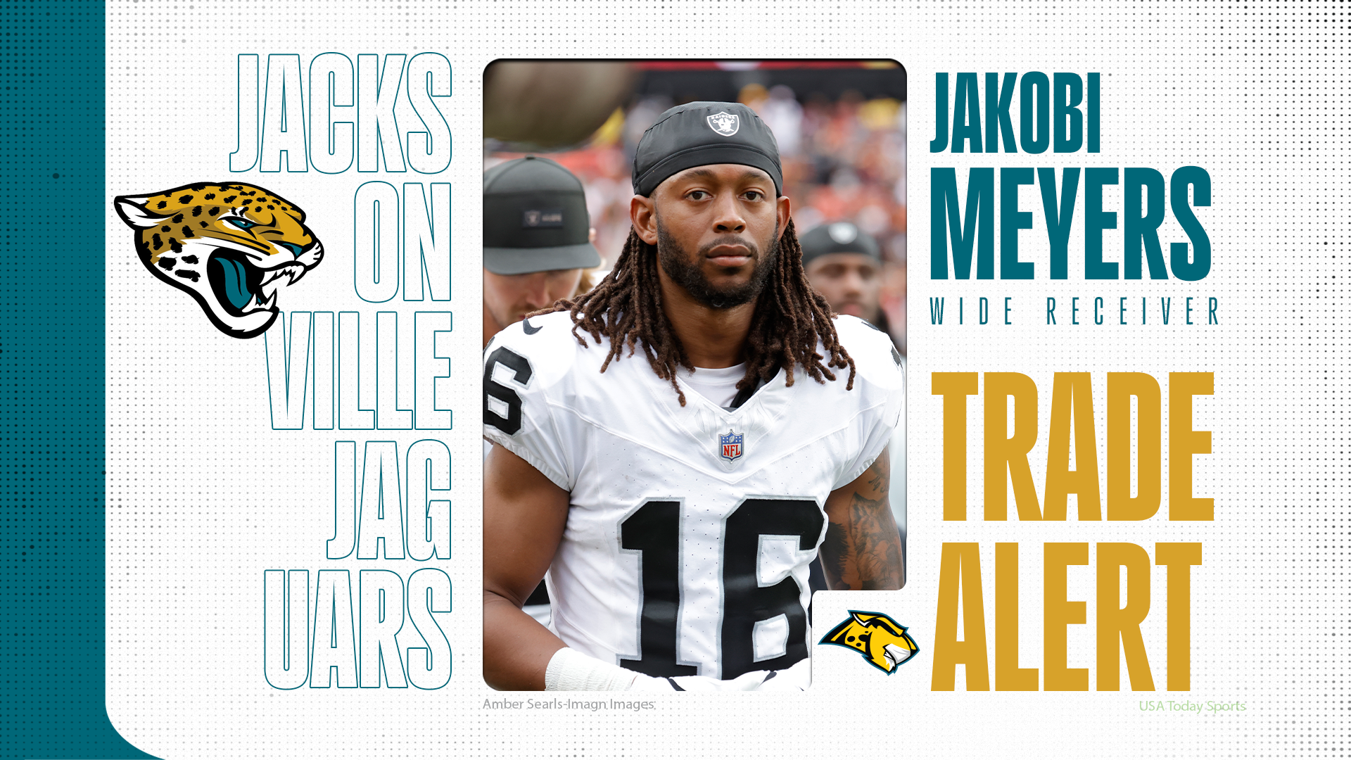 Jakobi Meyers Traded to Jacksonville Jaguars to Strengthen Offense Jakobi Meyers Traded to Jacksonville Jaguars to Strengthen Offense