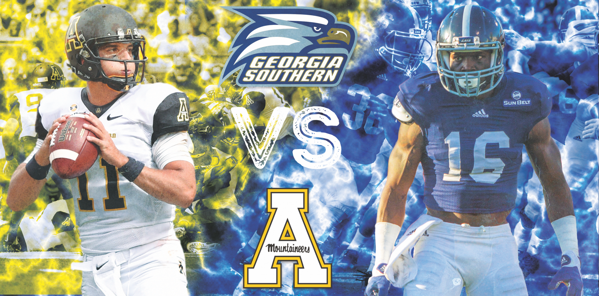 Georgia Southern Triumphs Over App State 25-23 in Thrilling Rivalry Showdown
