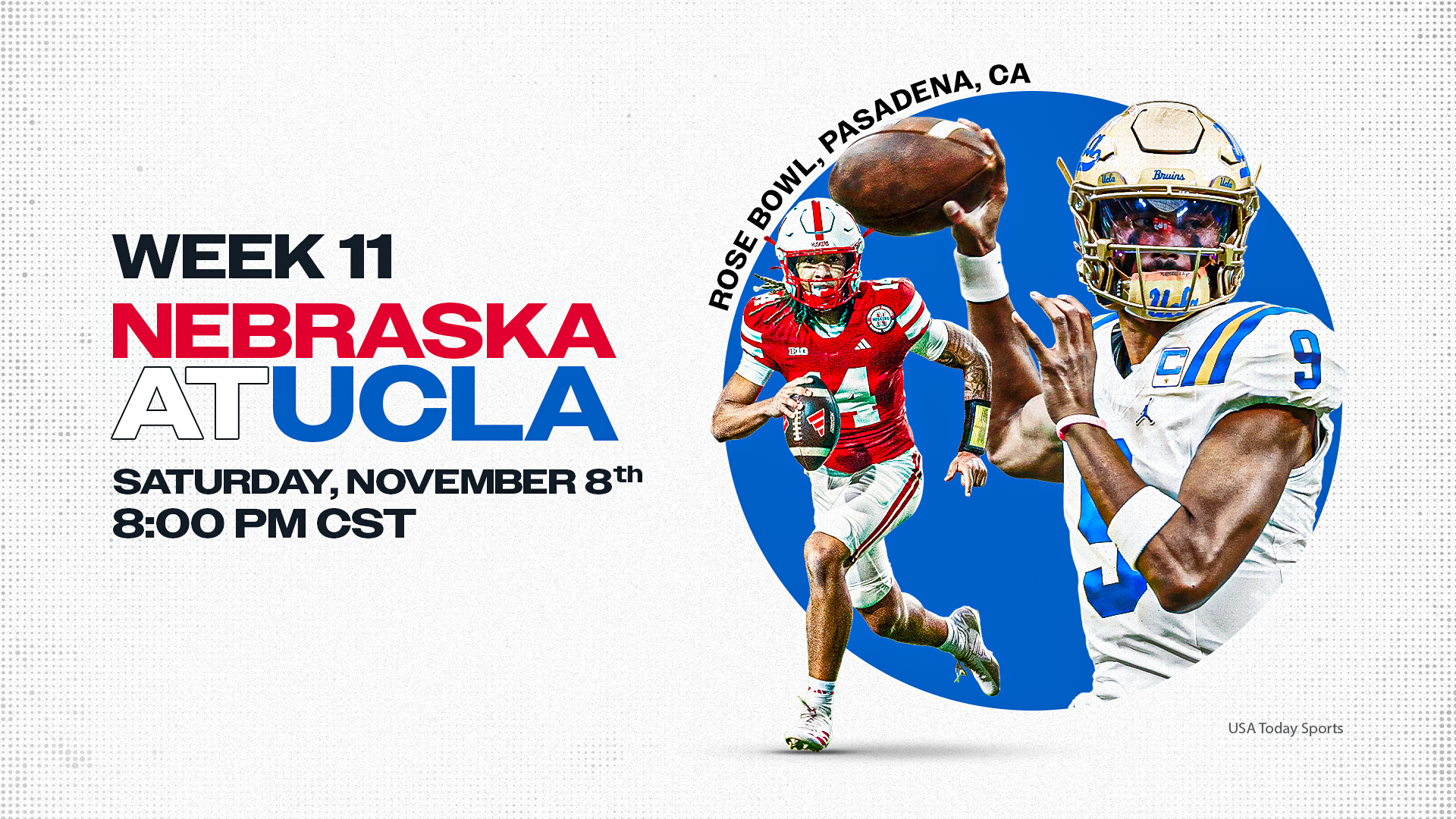 Nebraska Cornhuskers Dominate UCLA Bruins in Big Ten Showdown