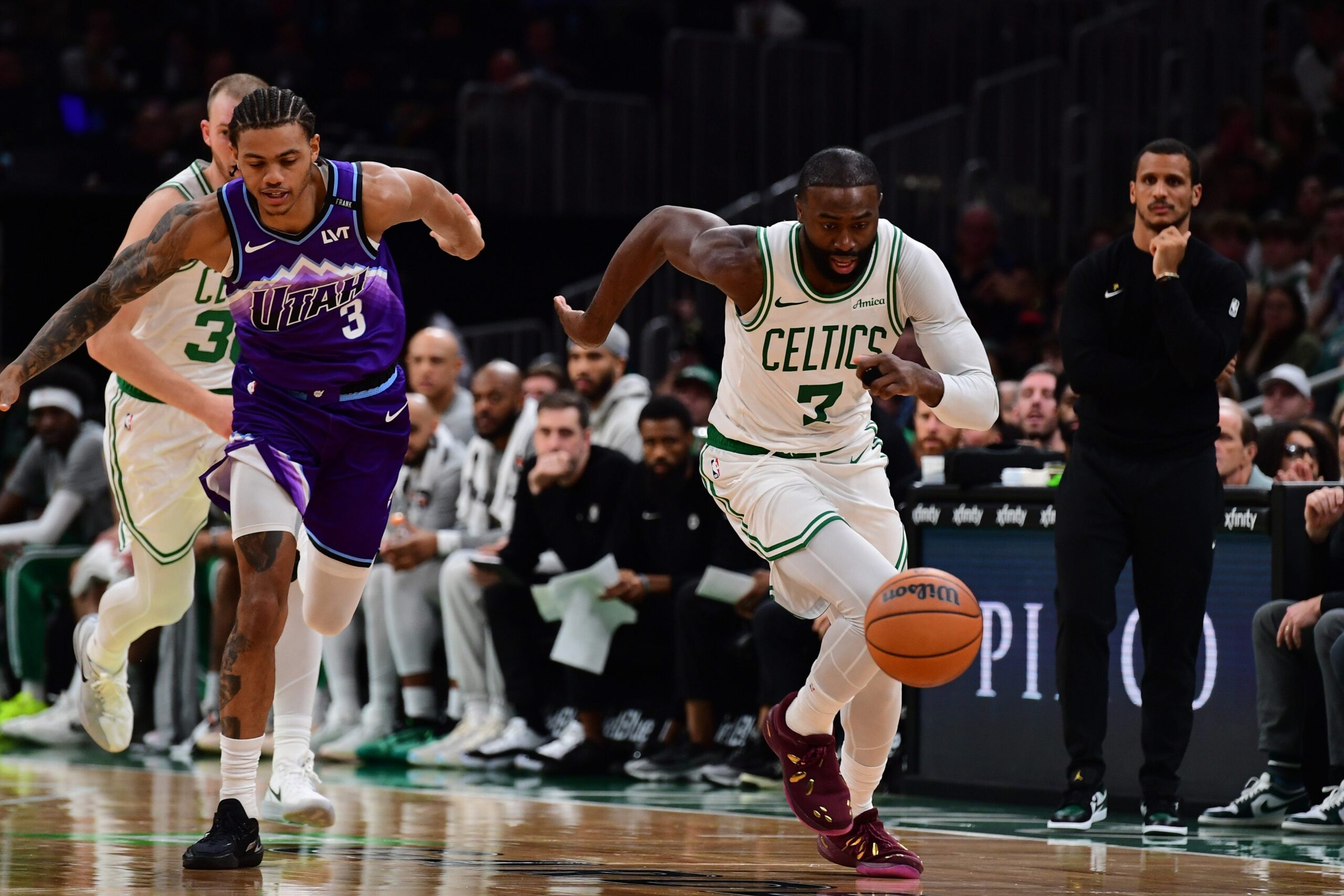 Utah Jazz Overcome Double-Digit Deficit to Defeat Boston Celtics 105-103