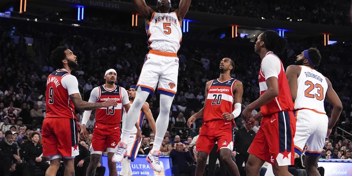 Knicks Dominate Wizards with 119-102 Victory at Home Knicks Dominate Wizards with 119-102 Victory at Home