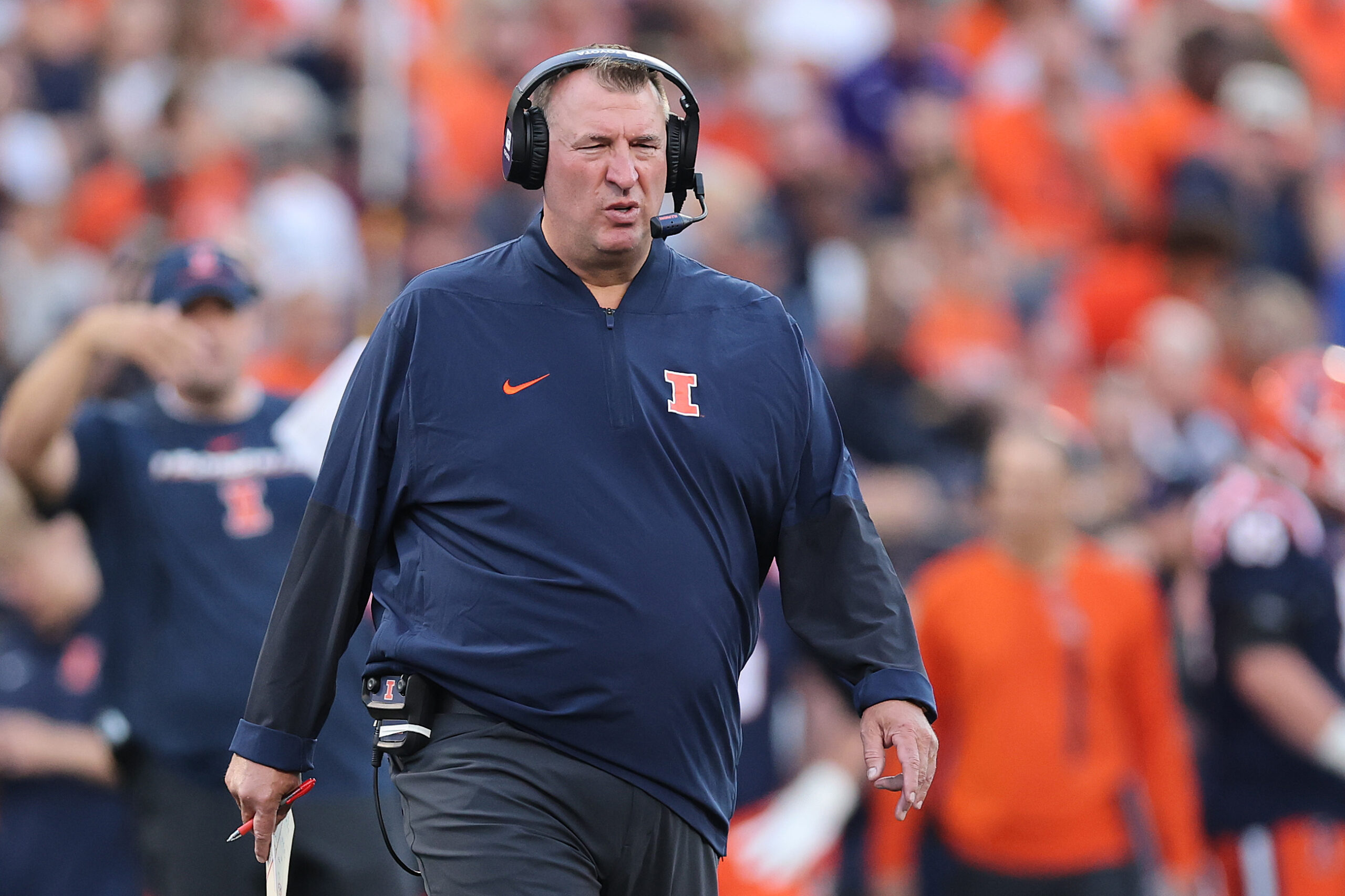 Illinois Coach Bret Bielema Shares Behind-The-Scenes NFL Draft Insight Illinois Coach Bret Bielema Shares Behind-The-Scenes NFL Draft Insight