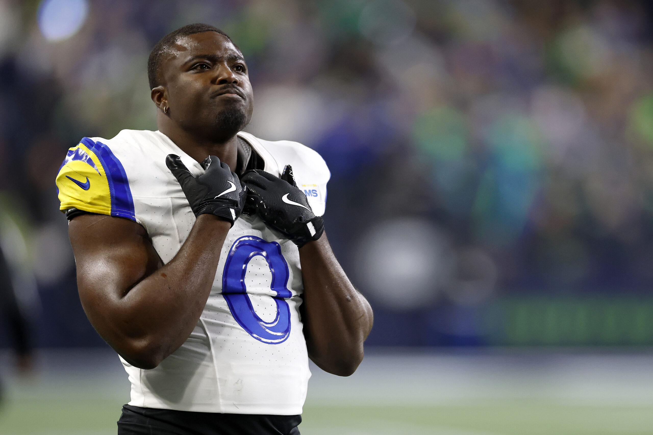 Byron Young Talks Key to Beating Seahawks, Stafford’s Return, and Rams Drafting Simpson